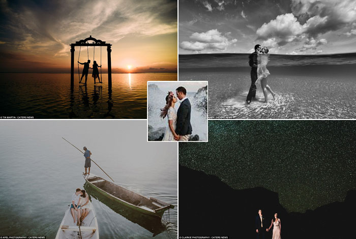 Foto-Foto Pernikahan Menakjubkan dari Indonesia Hingga Islandia